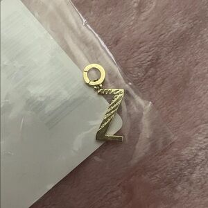 Gold Initial Z Pendant
Gorjana Alphabet Parker Charm Letter Z